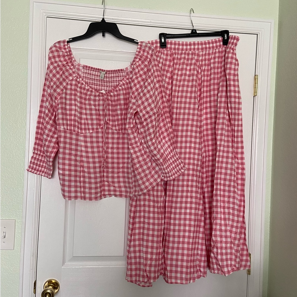 Matching Skirt and Blouse